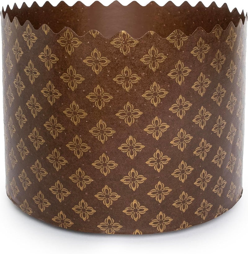 25 oz Easter Bread Paper Molds for Baking 700 gr Large Panettone Paper Mold 12 Pack Non Stick Kulich Paska